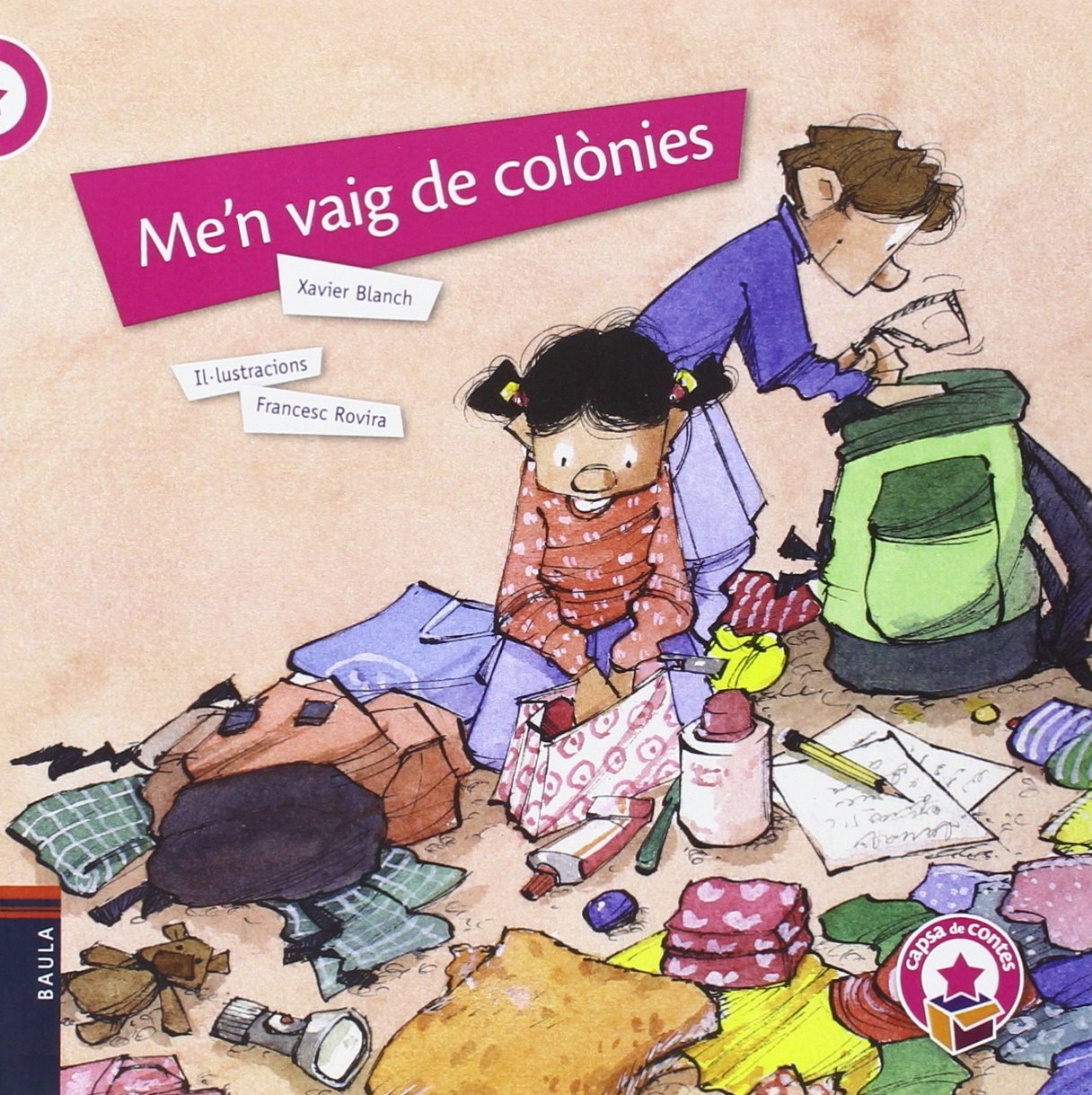 Me'n vaig de colònies (Rústica): 20 (Capsa de contes Rústica)