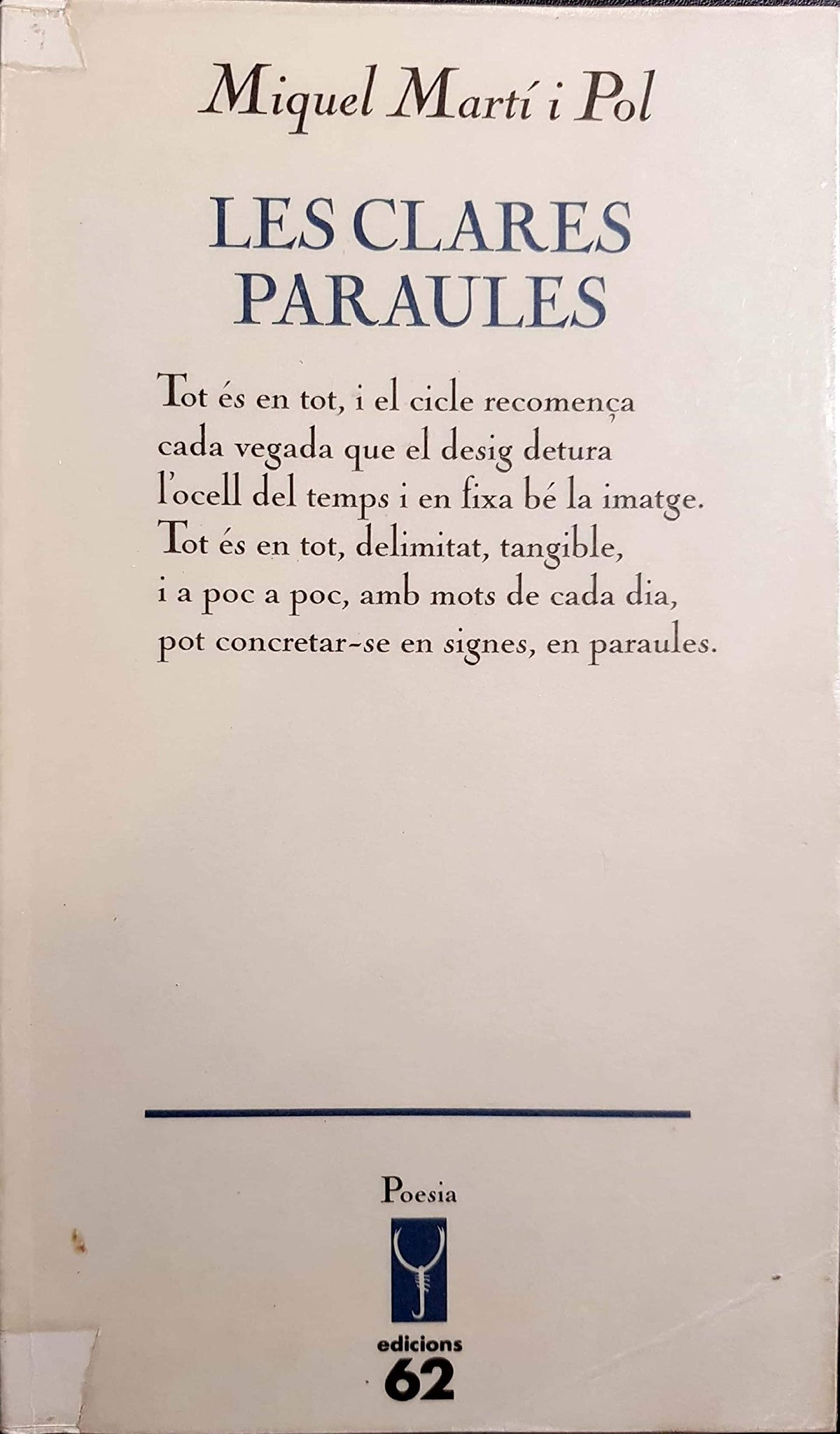 Les clares paraules