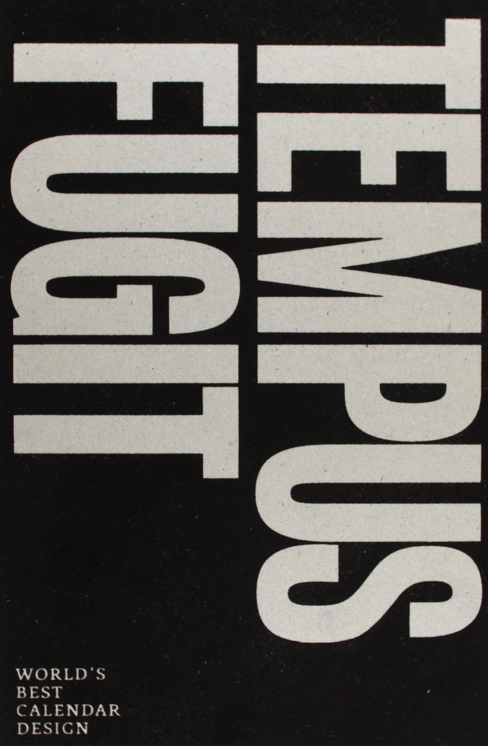 Tempus Fugit: World's Best Calendars Design