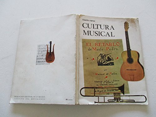 Cultura Musical. Cuarto Curso.