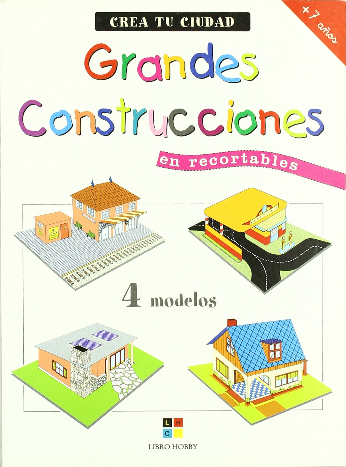 (recortables) grandes construcciones 4 modelos (Crea Tu Ciudad)