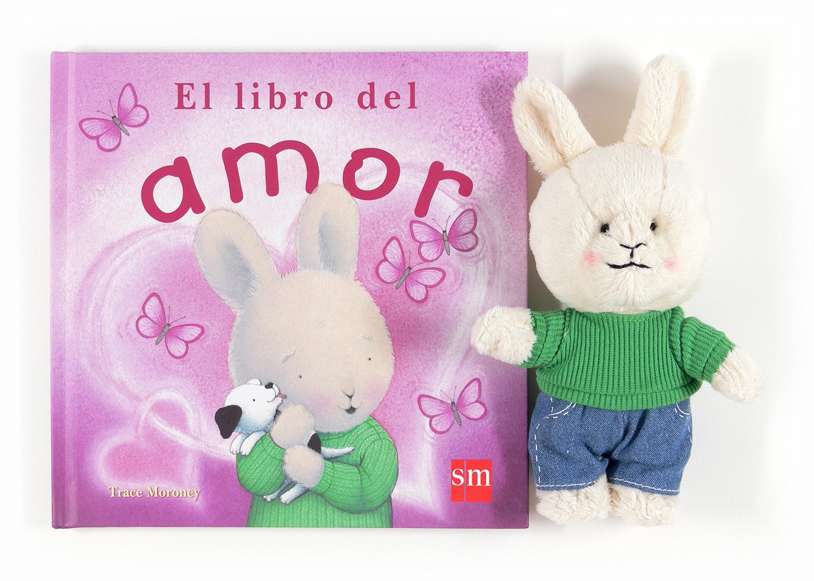 El libro del amor + muñeco (Sentimientos)