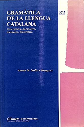 Gramàtica de la llengua catalana