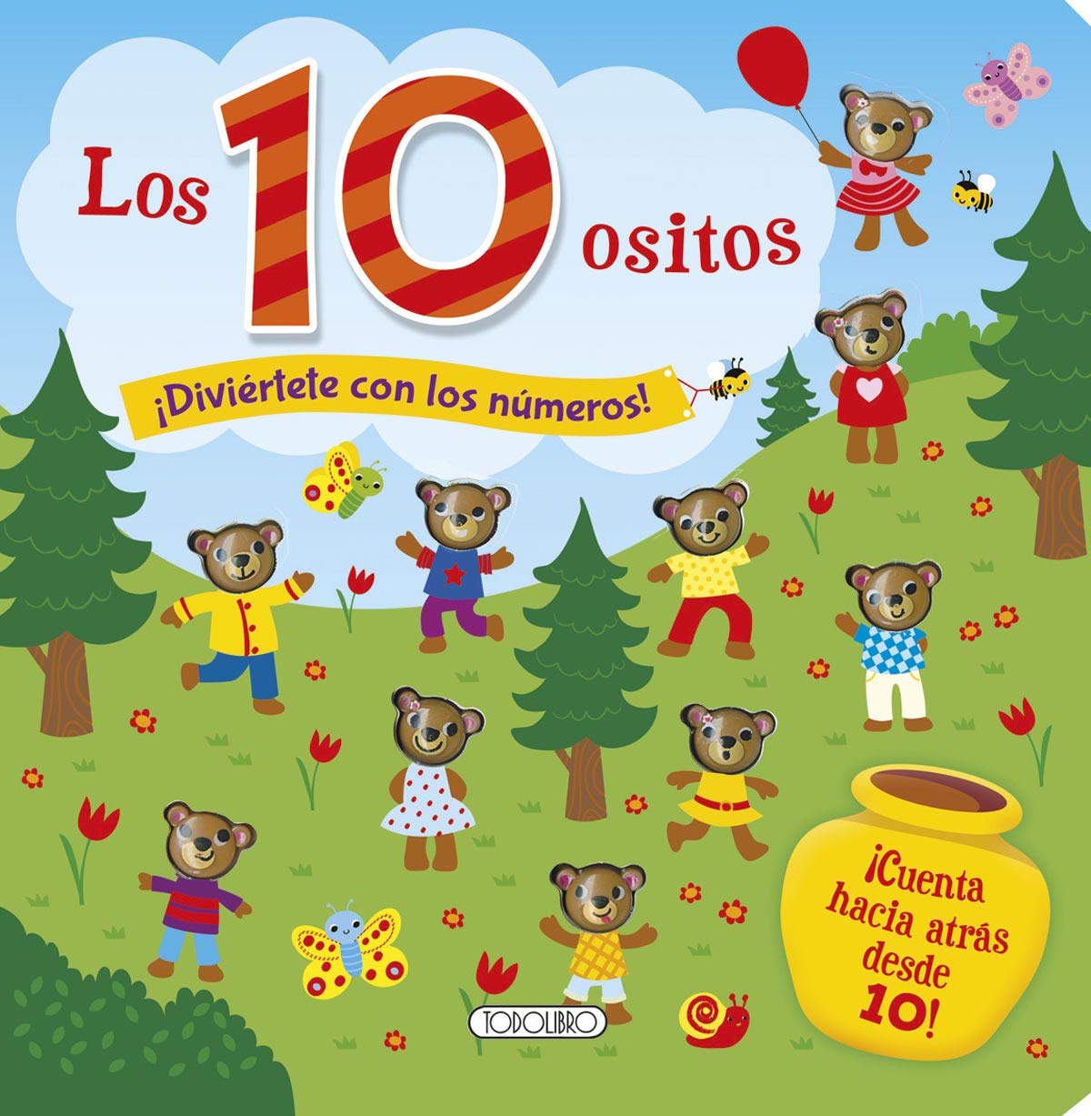 Los 10 ositos ¡Cuenta hacia atrás desde 10!