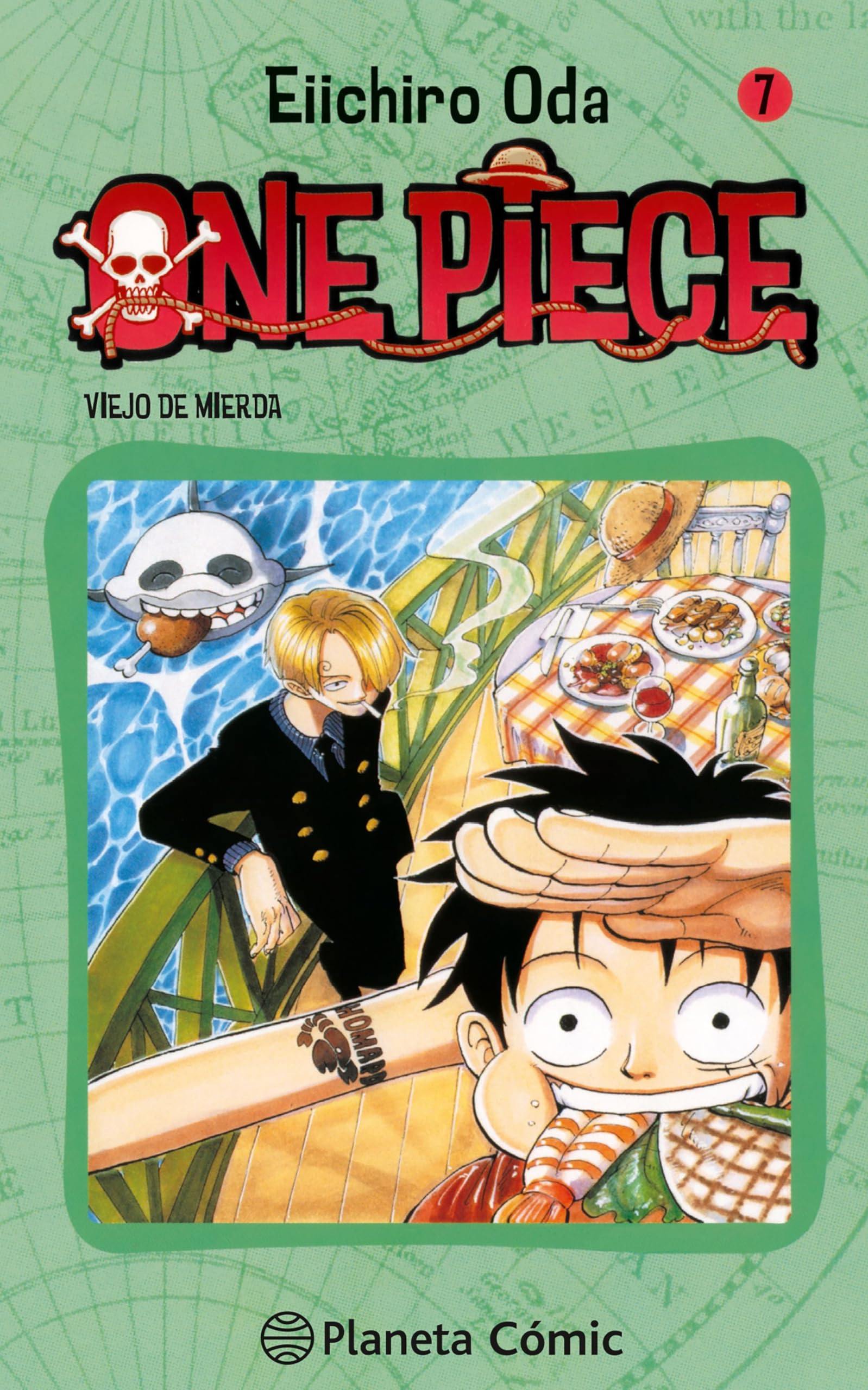 One Piece nº 007: Viejo asqueroso (Manga Shonen)