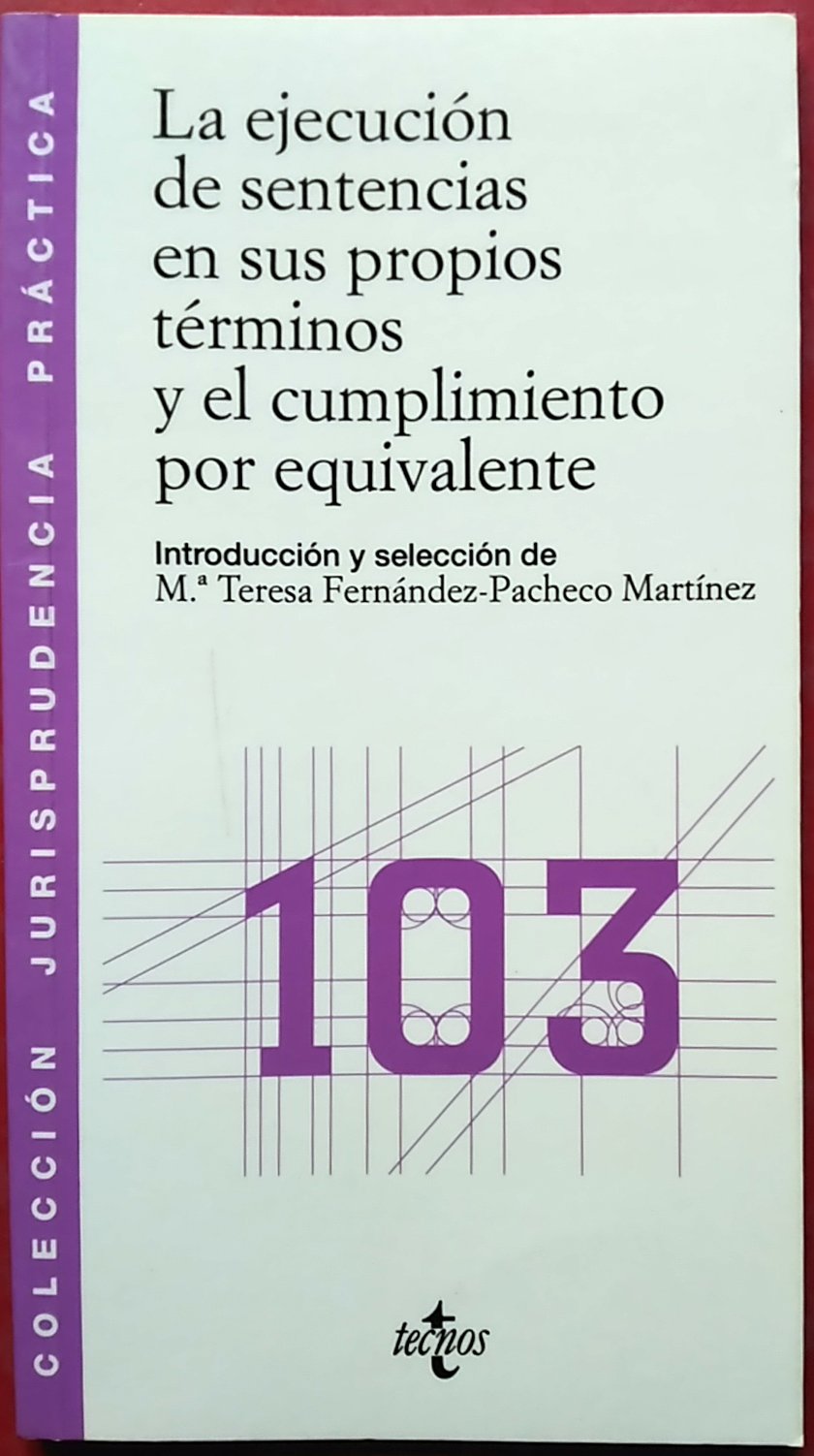 La ejecucion, sentencias...