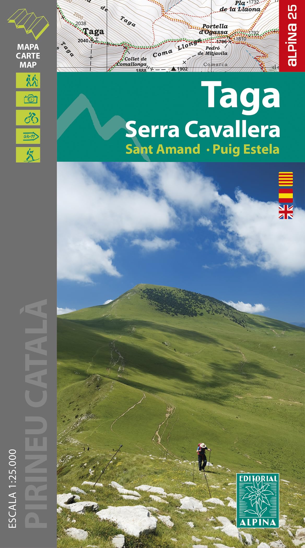 Taga - Serra Cavallera 1:25.000