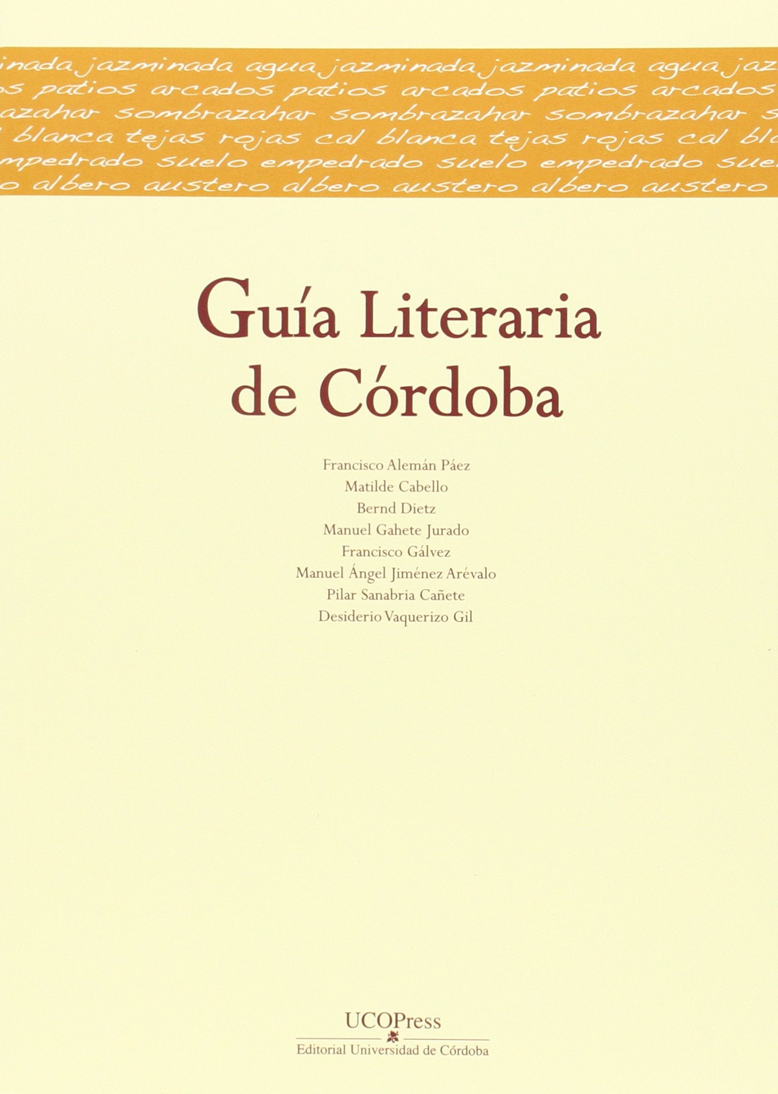Guía Literaria de Córdoba (SIN COLECCION)