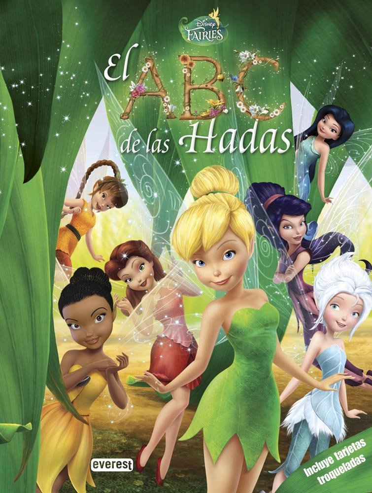 Disney Fairies. El ABC de las hadas: Incluye tarjetas troqueladas (Álbumes educativos Disney)