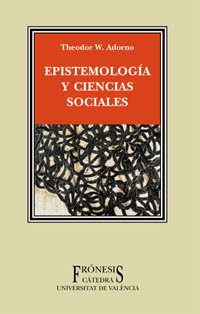 Epistemología y ciencias sociales (Frónesis)