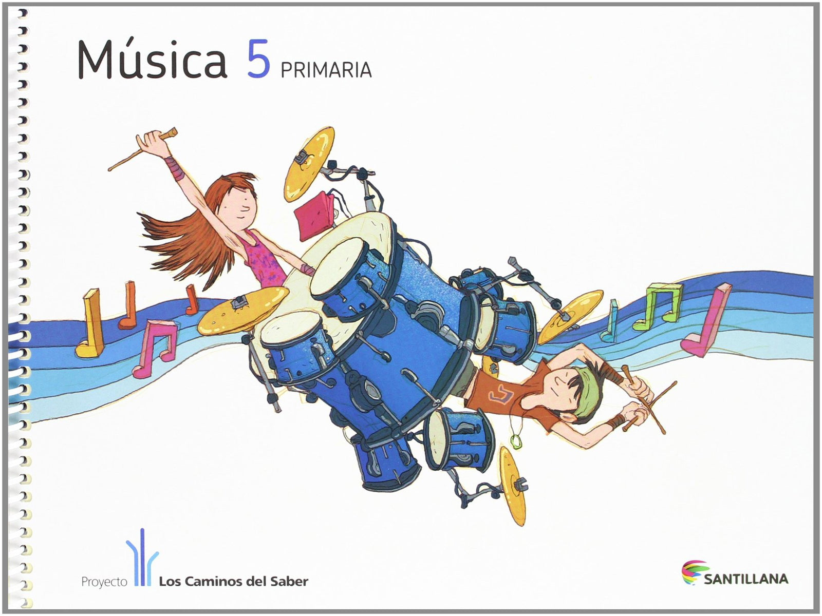 MUSICA + CD 5 PRIMARIA - 9788468009605 (CAMINOS DEL SABER)
