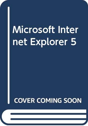 Internet explorer 5 (+CD rom)