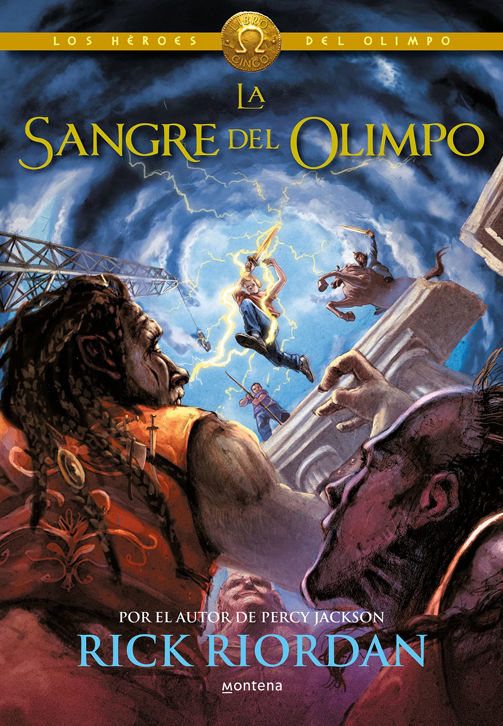 Héroes del Olimpo 5. La sangre del Olimpo (Montena)