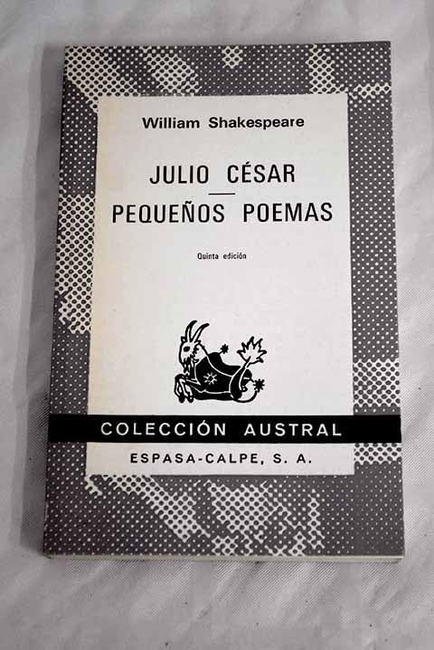 Julio César. pequeños poemas