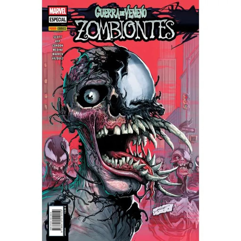 Marvel one-shot 4. guerra de veneno.  zombiontes