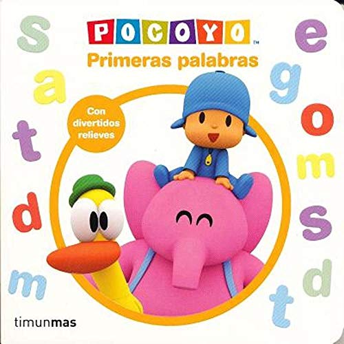 Pocoyó. Primeras palabras: Con divertidos relieves