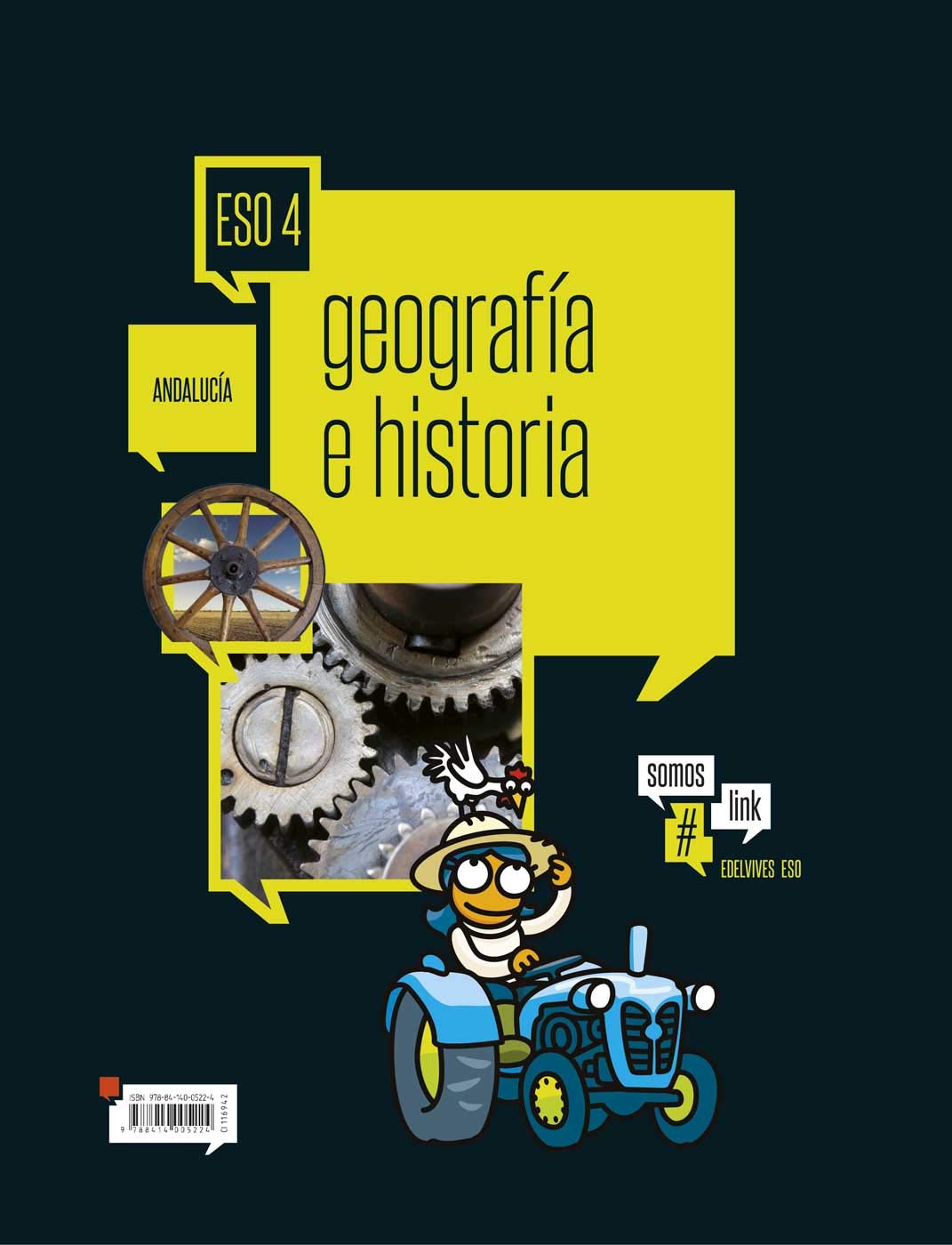 Geografía e Historia 4.º ESO - Andalucía (Somoslink) - 9788414005224