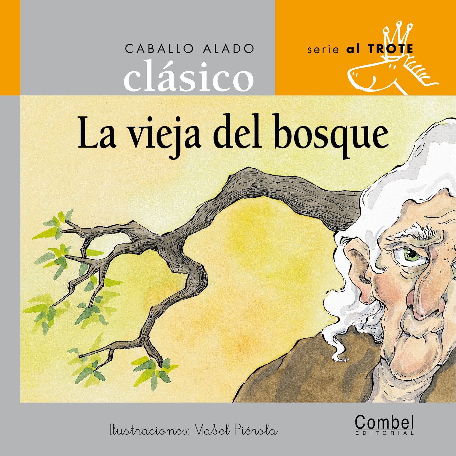 La vieja del bosque (Caballo alado clásico)
