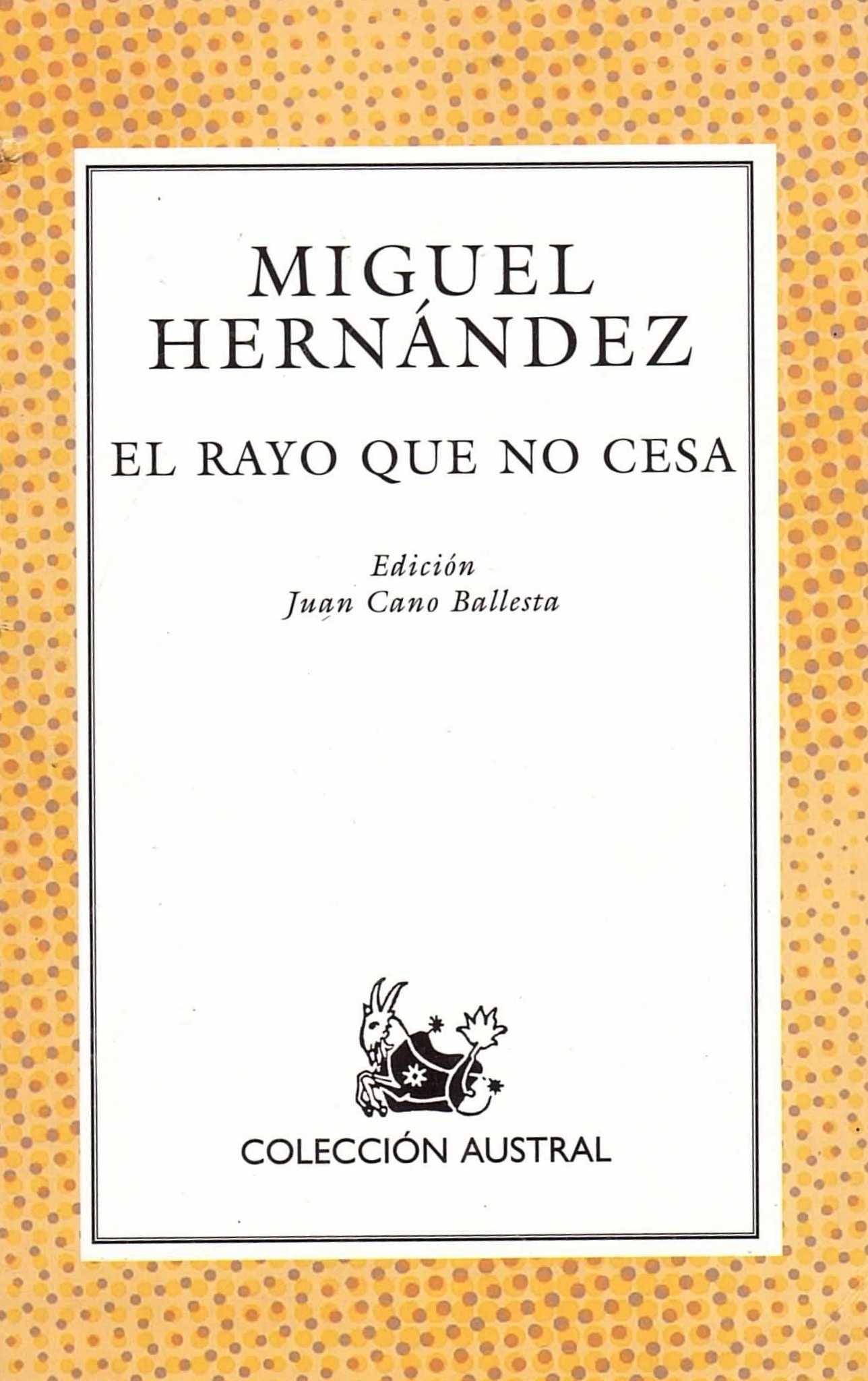 RAYO QUE NO CESA (SIN COLECCION)