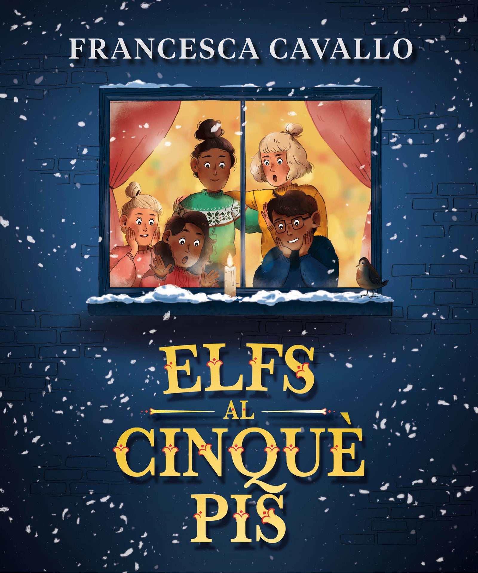 Elfs al cinquè pis (Contes infantils il·lustrats)