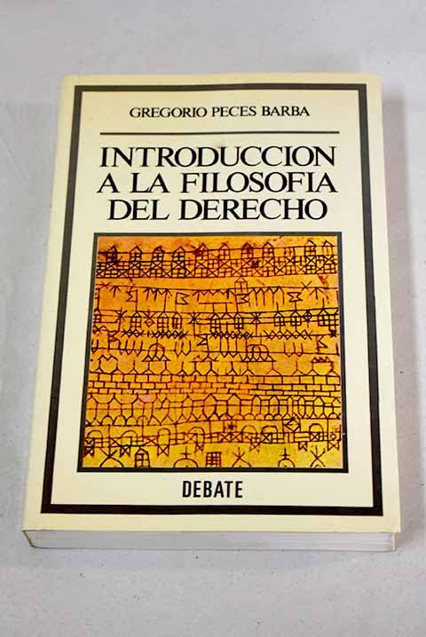 Introduccion a la filosofia del derecho