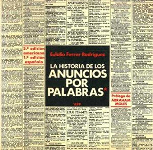 Historia de los anuncios por palabras, la