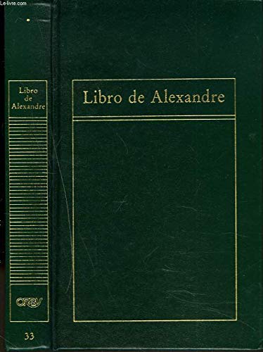 LIBRO DE ALEXANDRE.