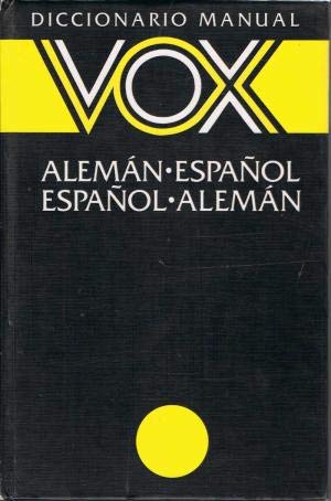 Diccionario manual vox Alemán-español, español-Alemán