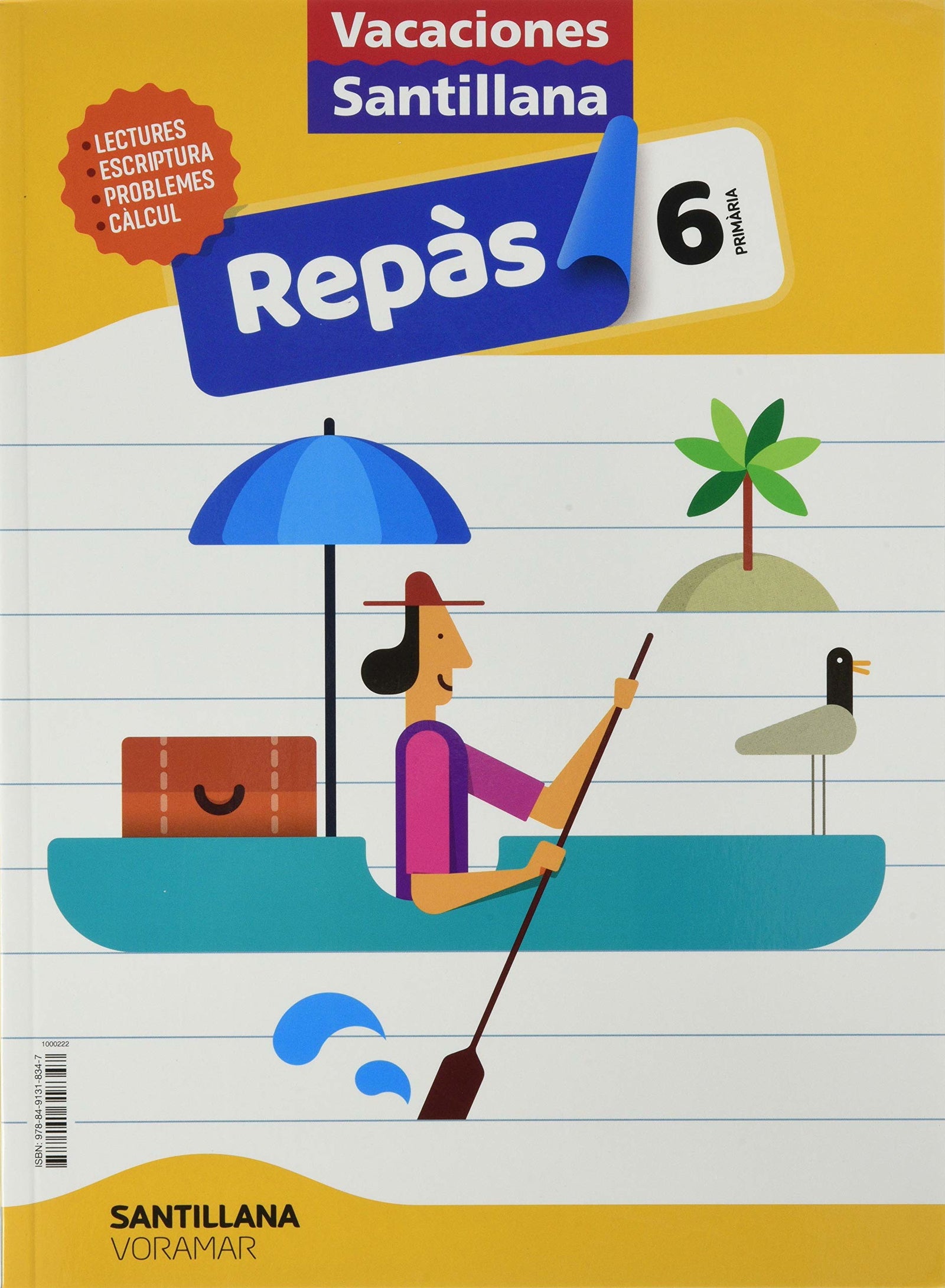 VACACIONES SANTILLANA 6 PRIMARIA REPAS (CUADERNOS DE VACACIONES)