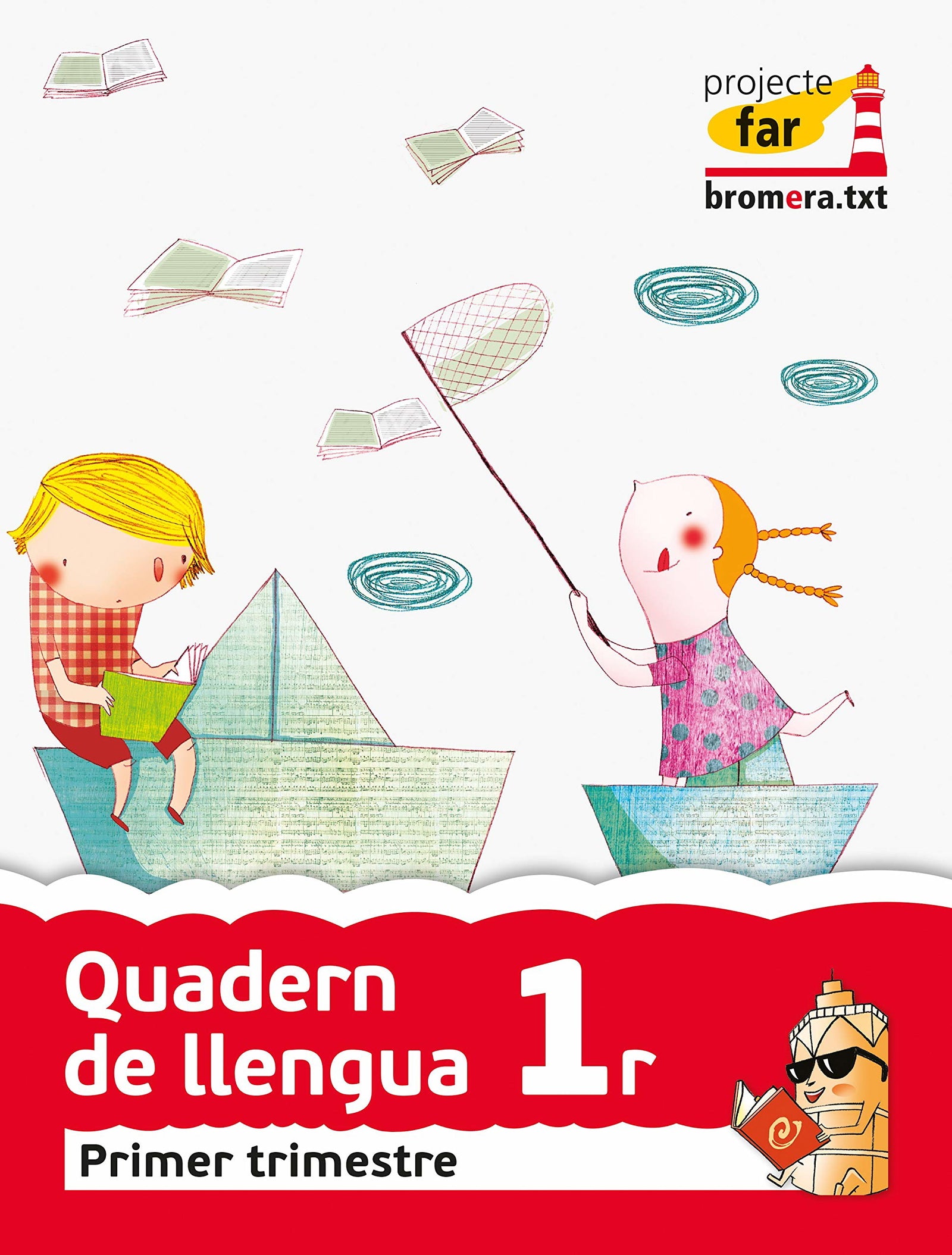 Quadern de llengua. 1 trimestre. 1 Primària (Projecte Far) - 9788498249835