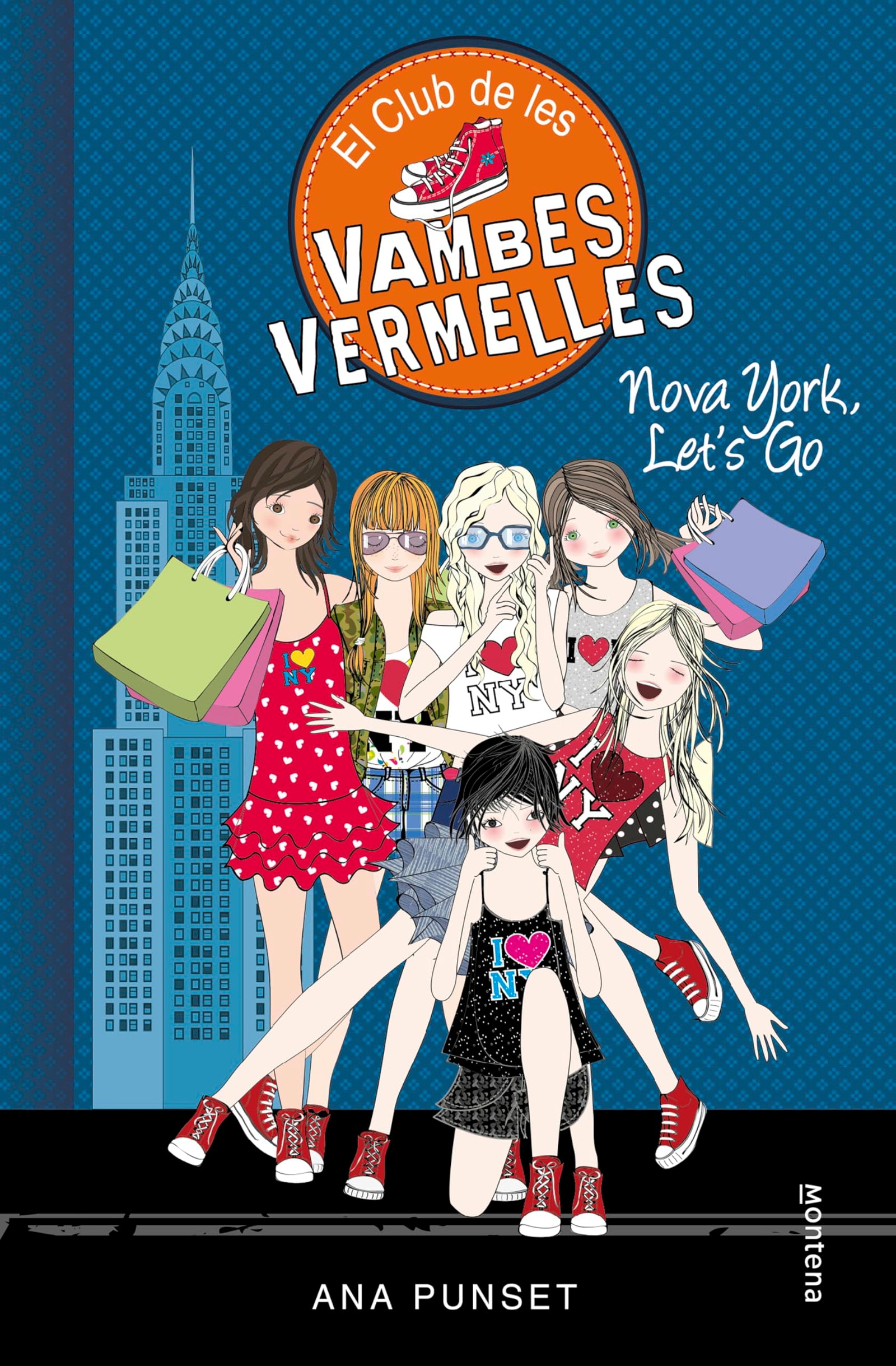 El Club de les Vambes Vermelles 10 - Nova York, Let's Go (Joves lectors)