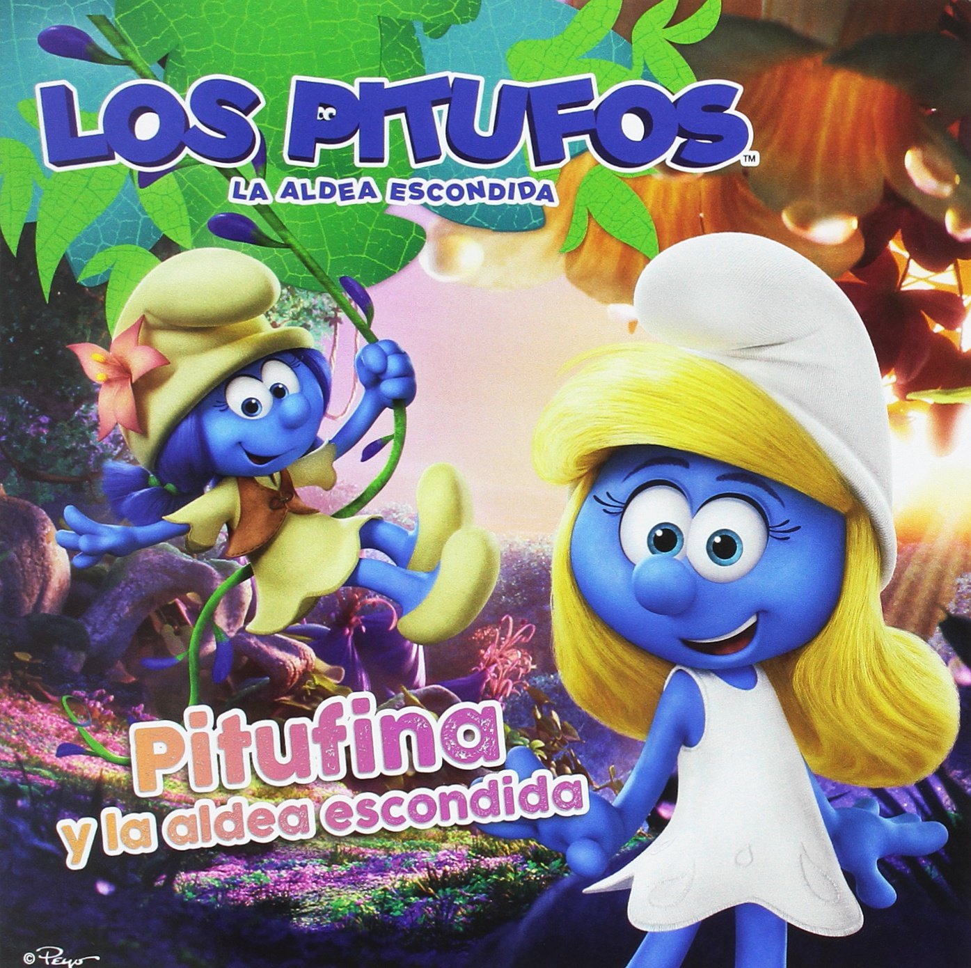 LOS PITUFOS- LA ALDEA ESCONDIDA - CUENTO