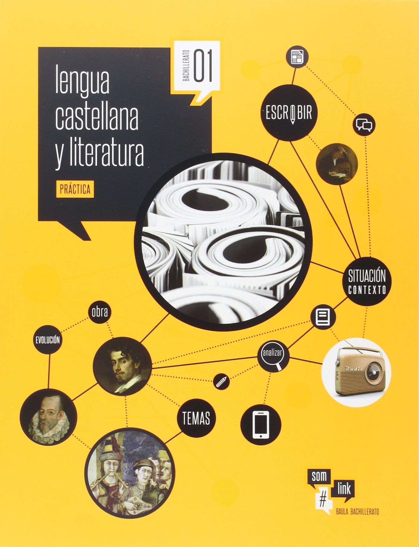 Lengua castellana y literatura 1º Bachillerato LA Som Link (Projecte Som Link) - 9788447931309