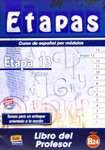 Etapa 13. Textos - Libro del profesor (Etapas)