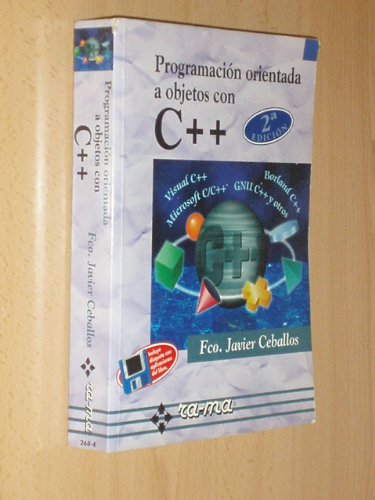 Programación orientada a objetos con C++. 2ª edición.