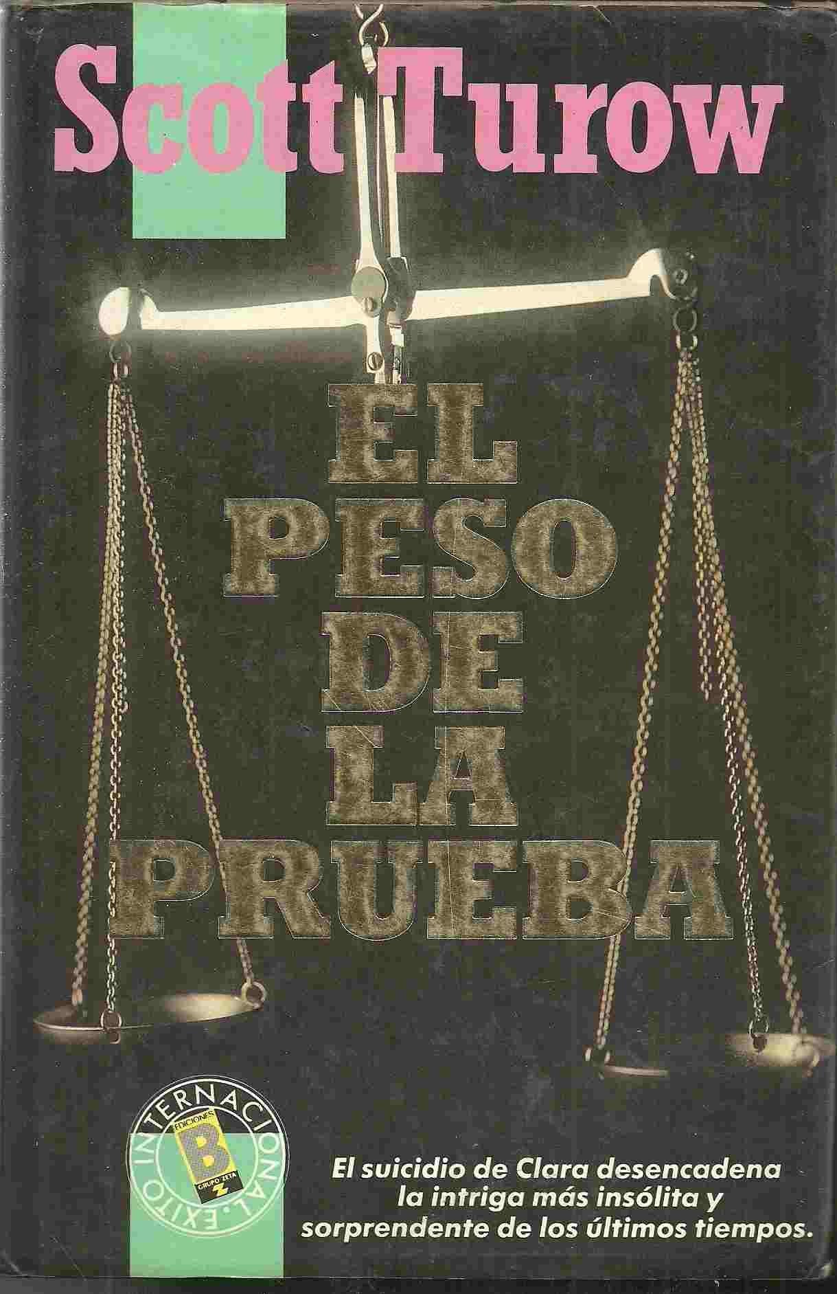 EL PESO DE LA PRUEBA