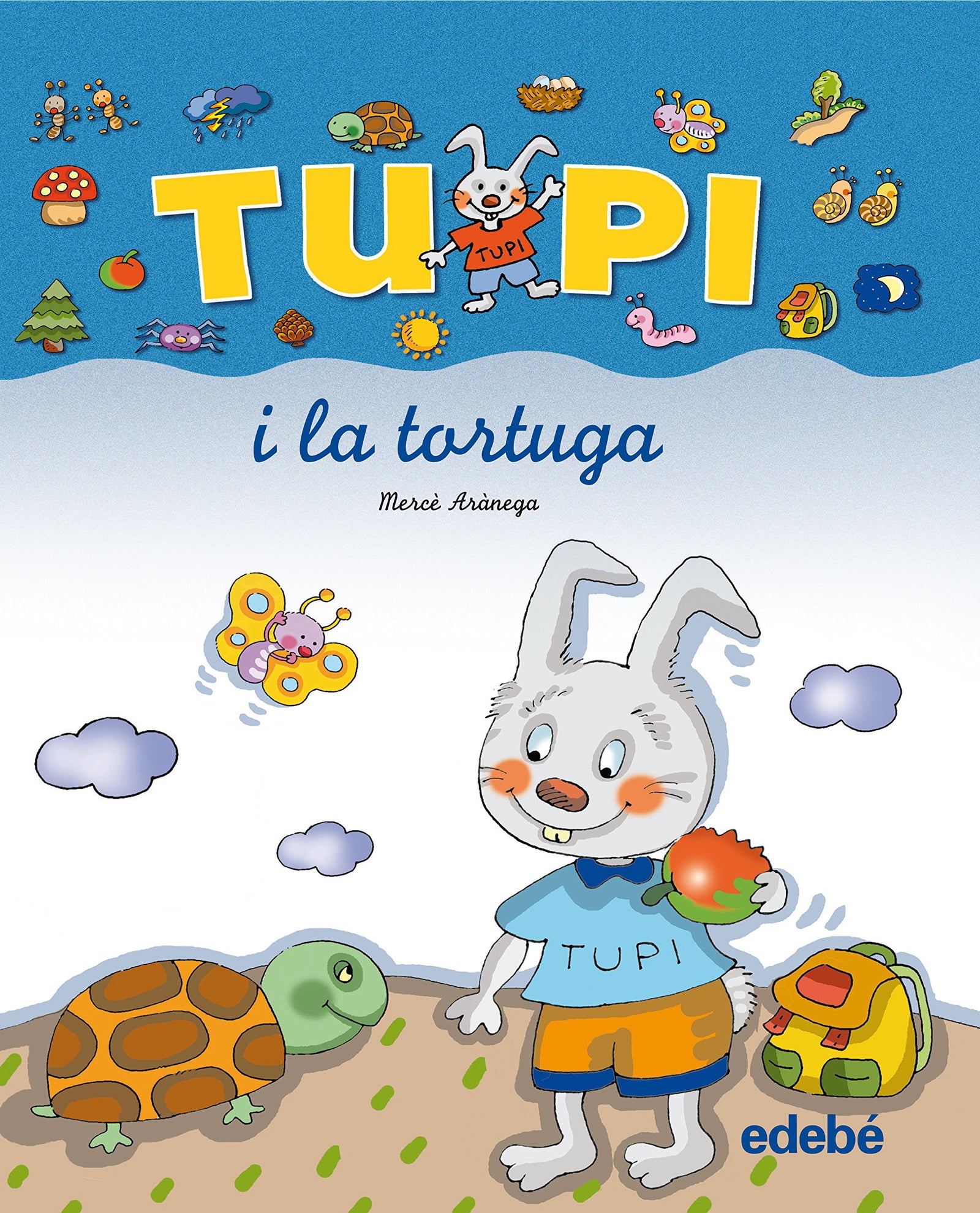 En TUPI i la tortuga (letra manuscrita)