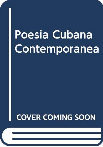Poesia Cubana Contemporanea