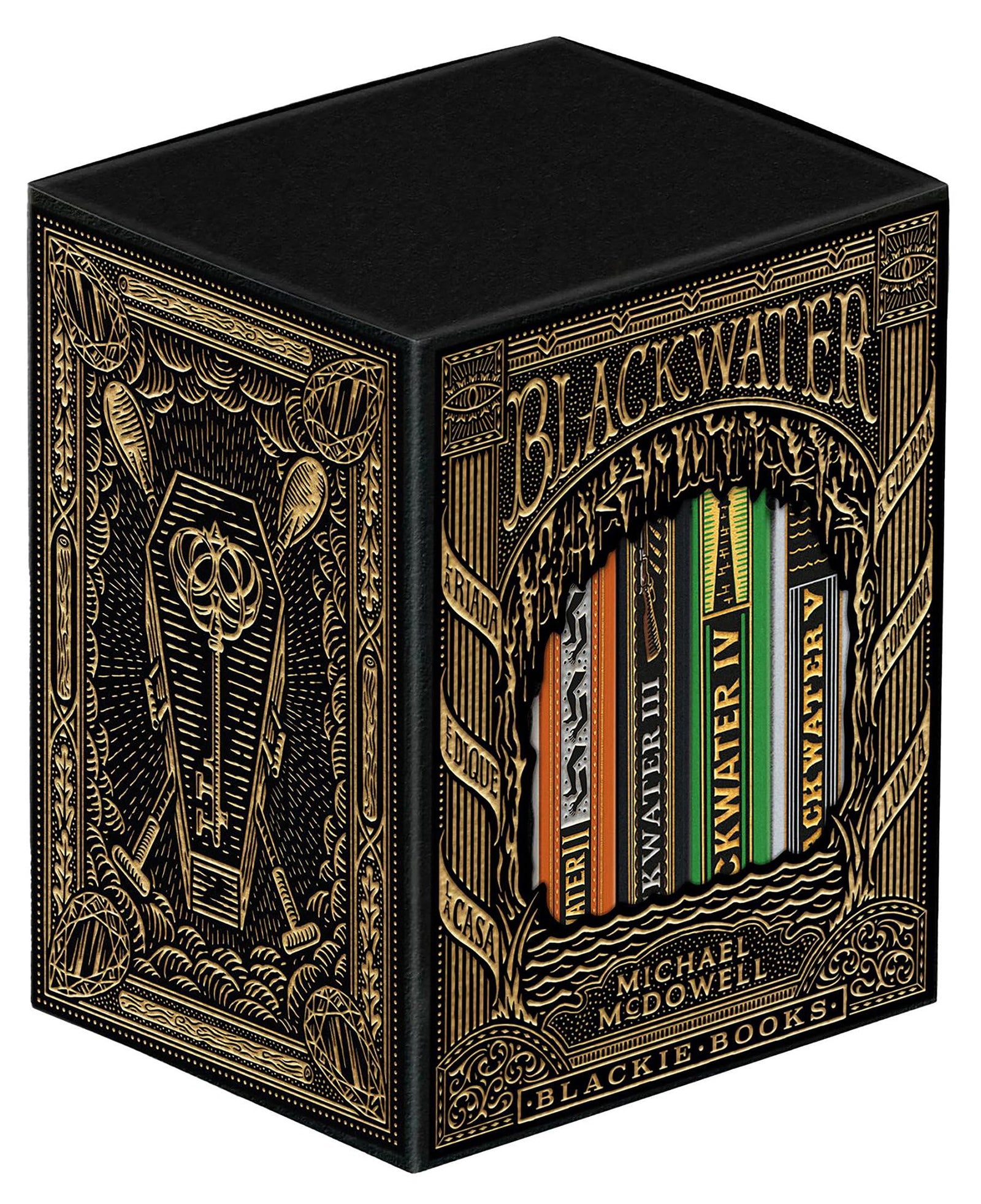 COFRE BLACKWATER. Saga completa en castellano. Edición limitada.