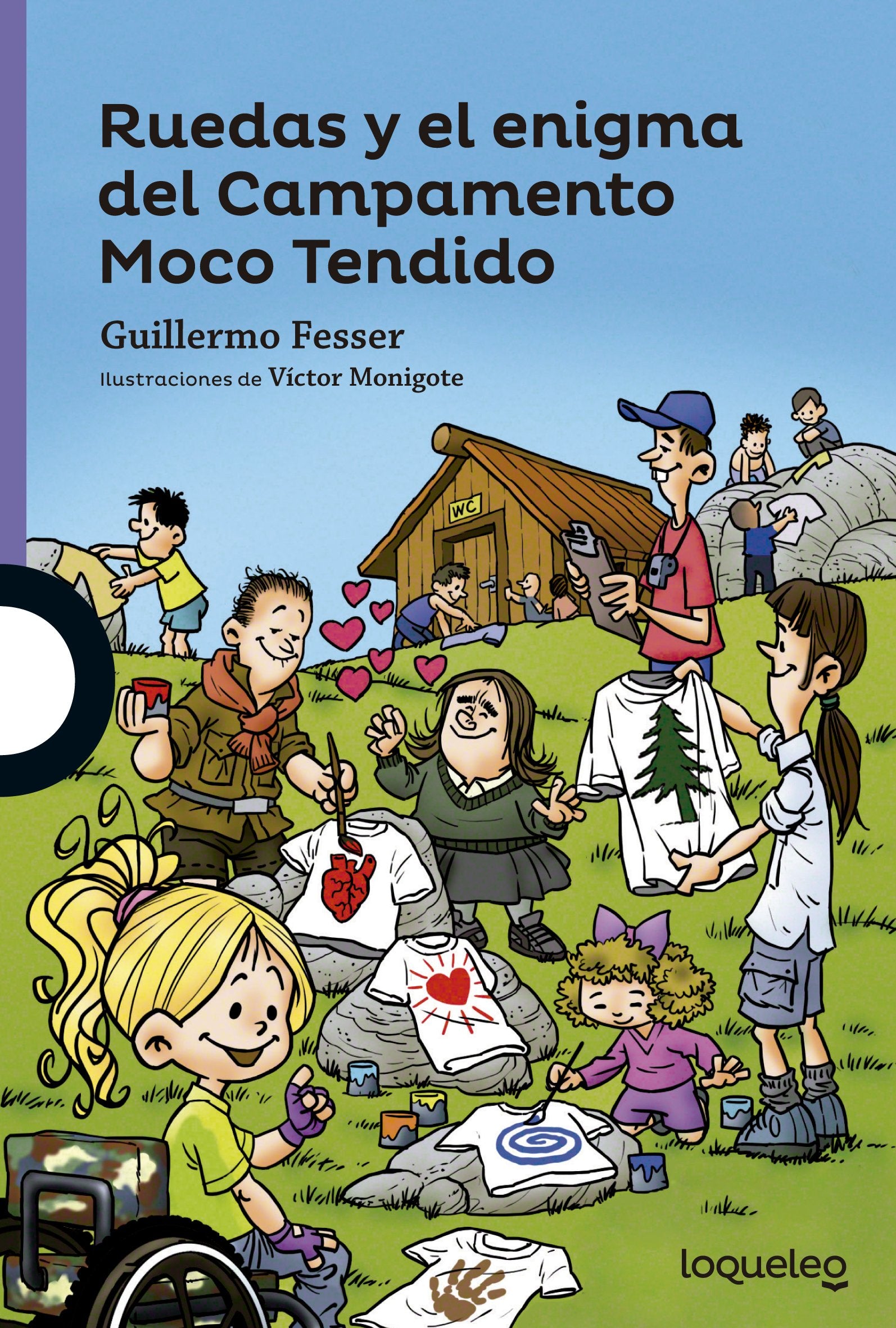 Ruedas y el enigma del Campamento Moco Tenido (SERIE MORADA(+8))