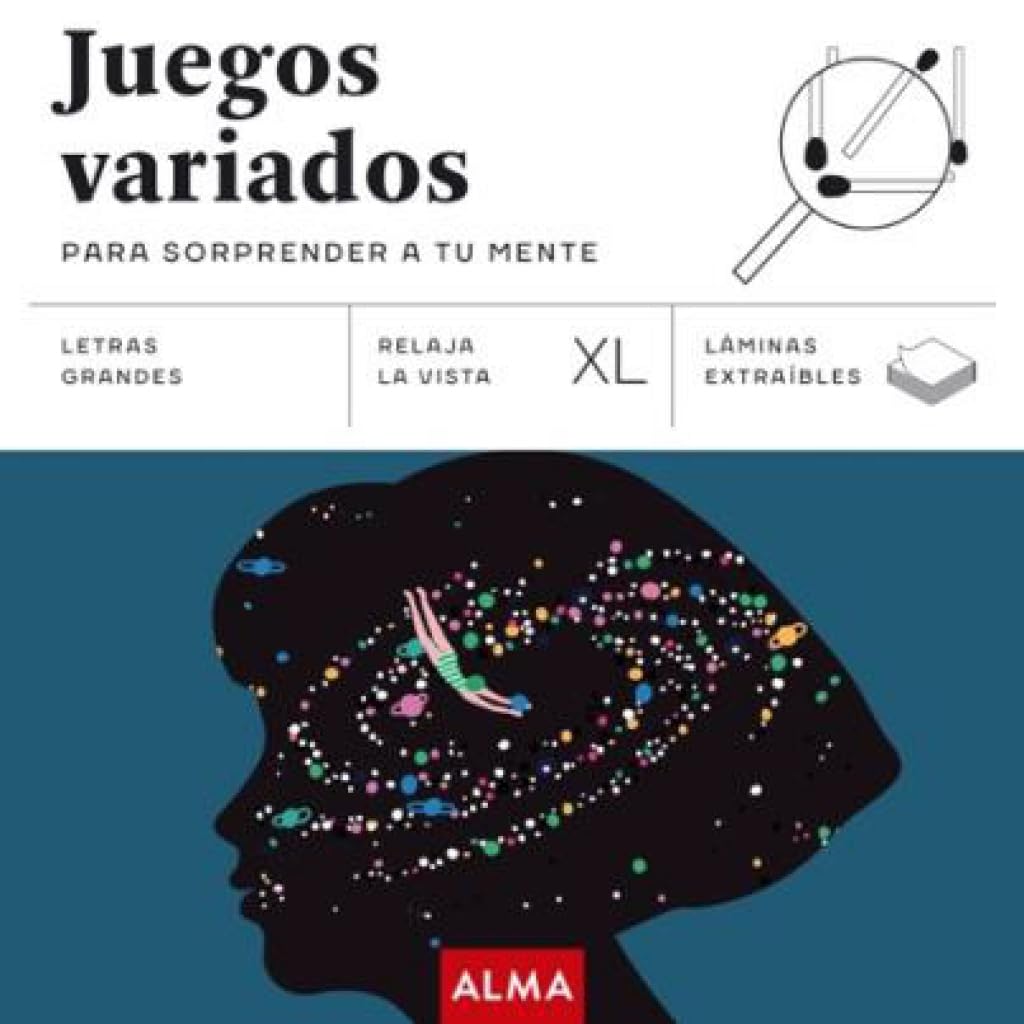 Juegos variados para sorprender a tu mente (XL) (Cuadrados XL)