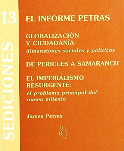 SEDICIONES 13-INFORME PETRAS (SIN COLECCION)