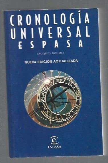 CRONOLOGIA UNIVERSAL-NUEVA ED.ACTUALIZ (SIN COLECCION)