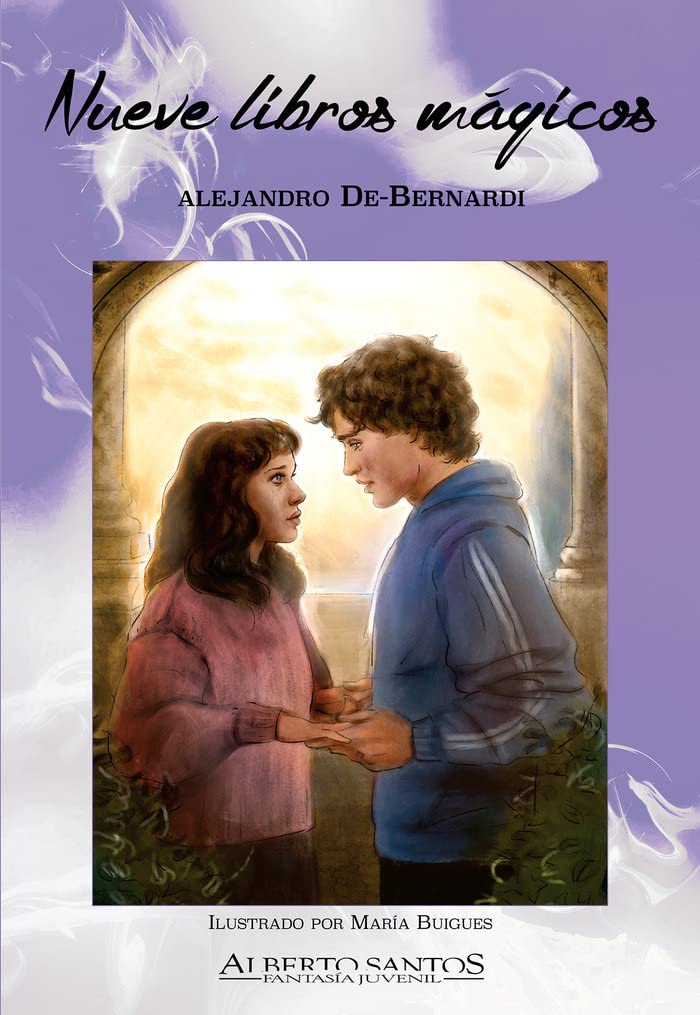 Nueve libros mágicos (Alberto Santos Editor Fantasía Juvenil)