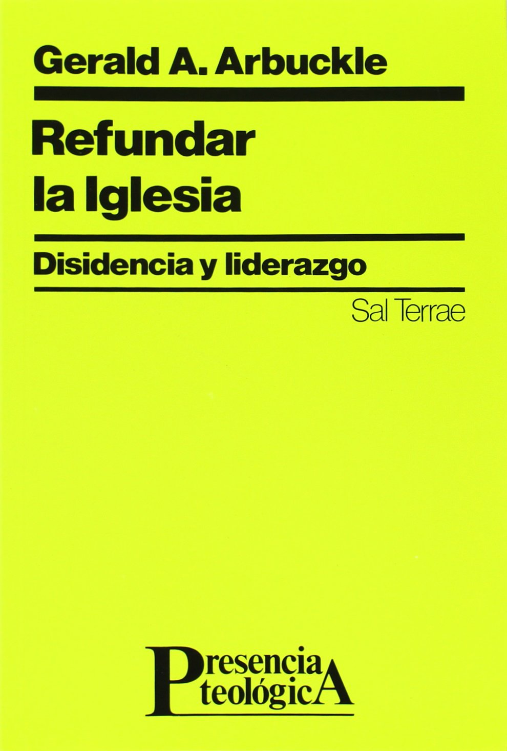 Refundar la Iglesia