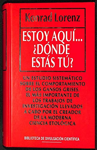 Estoy aqui-- ¿donde estas tu?