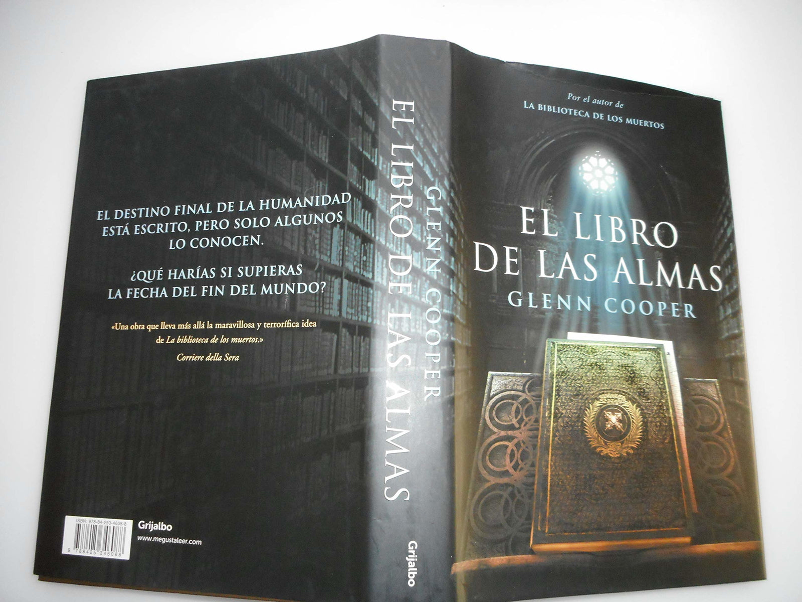 El libro de las almas (La biblioteca de los muertos 2) (Novela de intriga)