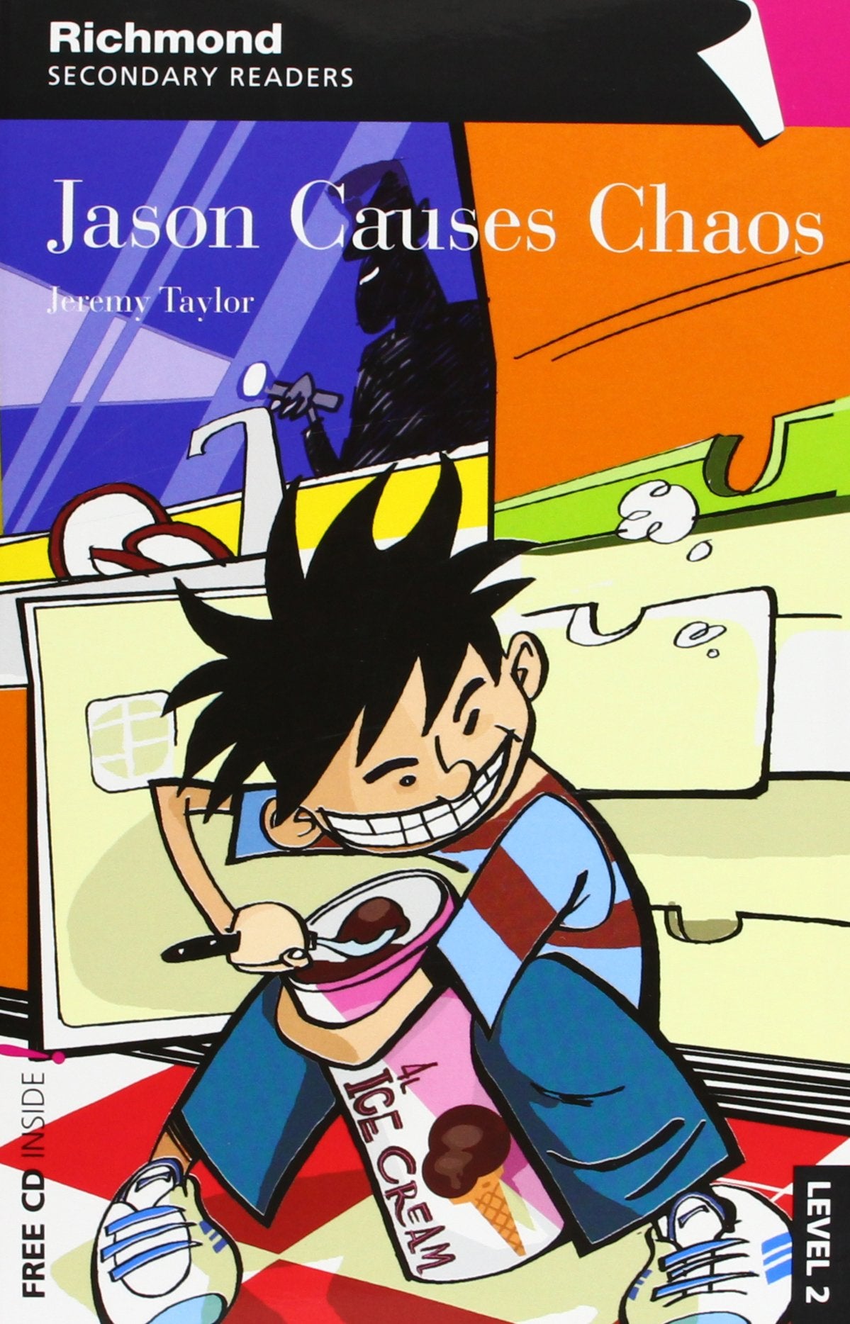 RSR LEVEL 2 JASON CAUSES CHAOS + CD (LECTURAS GRADUADAS)