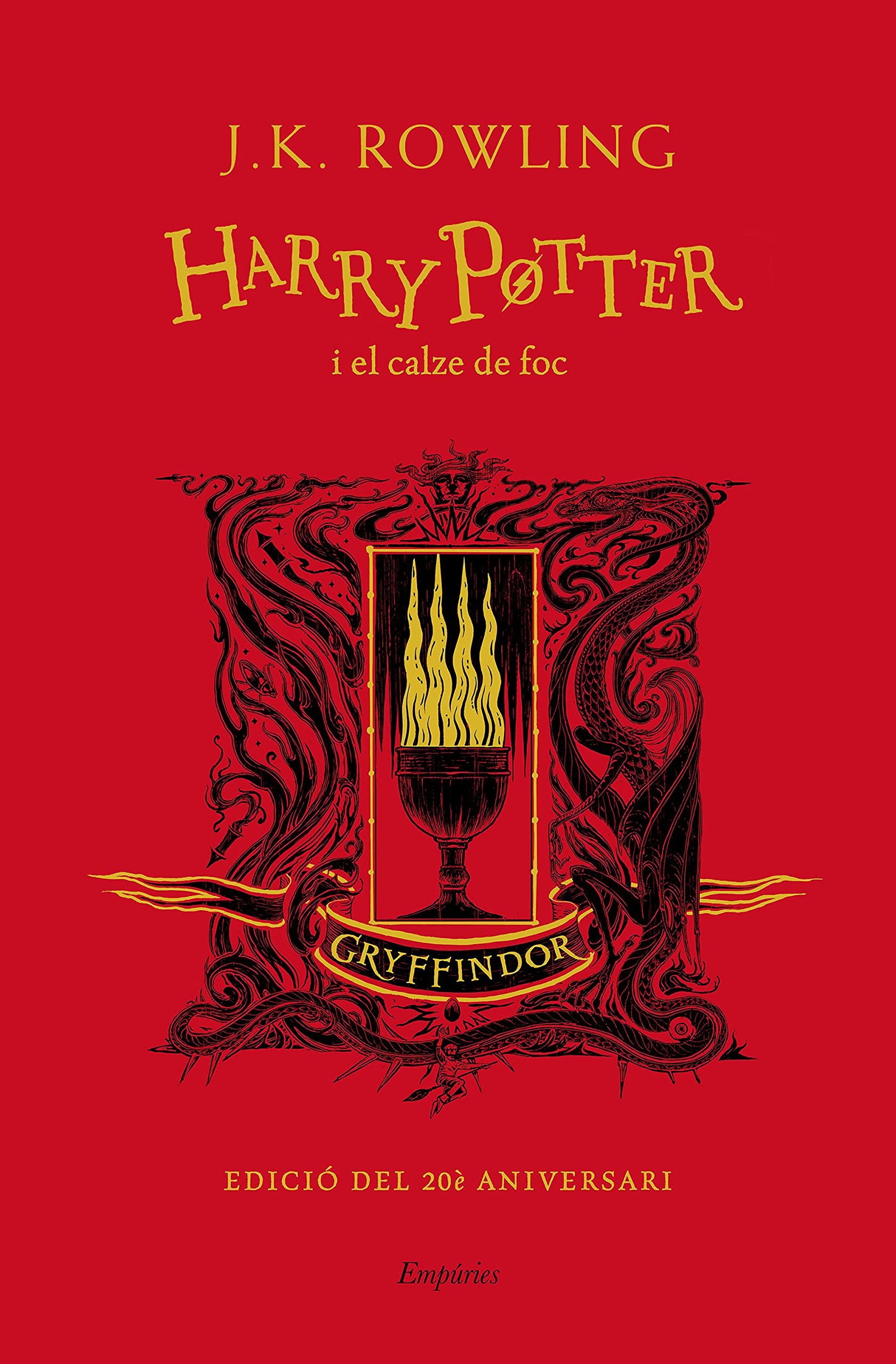 Harry Potter i el calze de foc (Gryffindor): Edició del 20è Aniversari (SERIE HARRY POTTER)