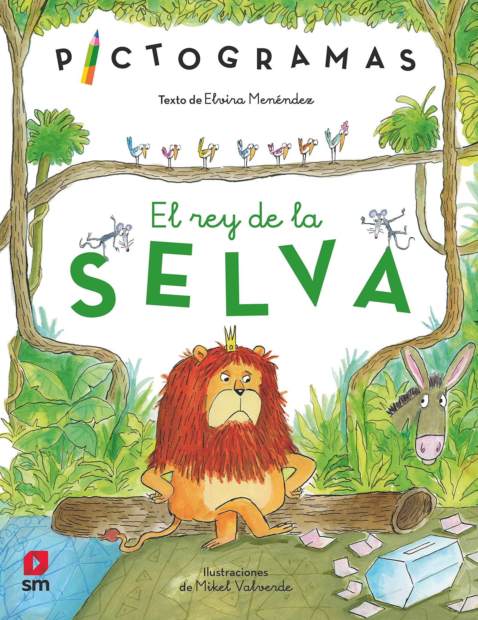 El rey de la selva (Pictogramas)